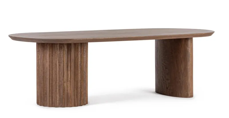 Outlet Bizzotto TAVOLINO IN LEGNO 130X65 - ORISSA