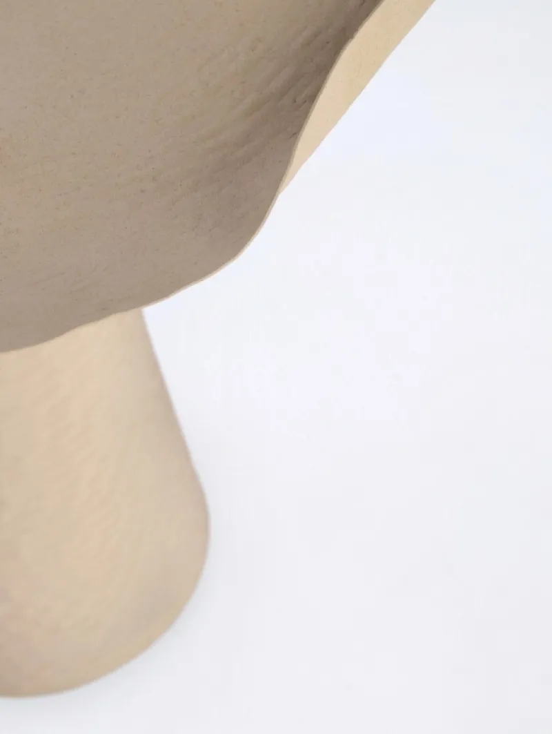 Best Bizzotto TAVOLINO IN METALLO BEIGE - LALITA