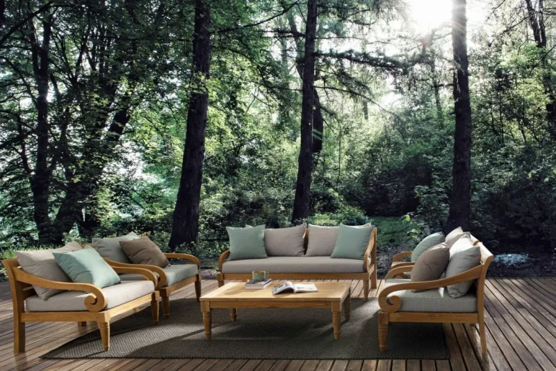 Bizzotto TAVOLINO IN TEAK - KARUBA FSC