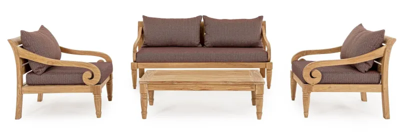 Bizzotto TAVOLINO IN TEAK - KARUBA FSC