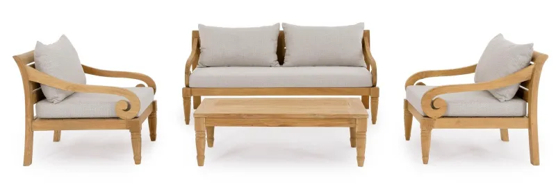 Bizzotto TAVOLINO IN TEAK - KARUBA FSC