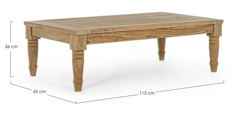 Bizzotto TAVOLINO IN TEAK - KARUBA FSC