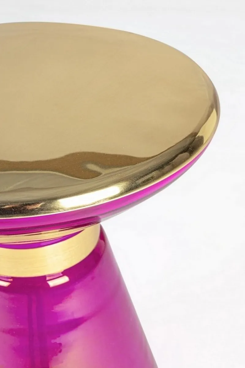 Outlet Bizzotto TAVOLINO IN VETRO LILIAC D36 - MERIEL