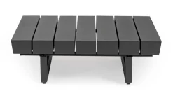 Discount Bizzotto TAVOLINO MODULARE IN ALLUMINIO ANTRACITE WG21 - INFINITY