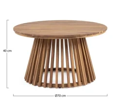 Online Bizzotto TAVOLINO RODANO D70 - FSC