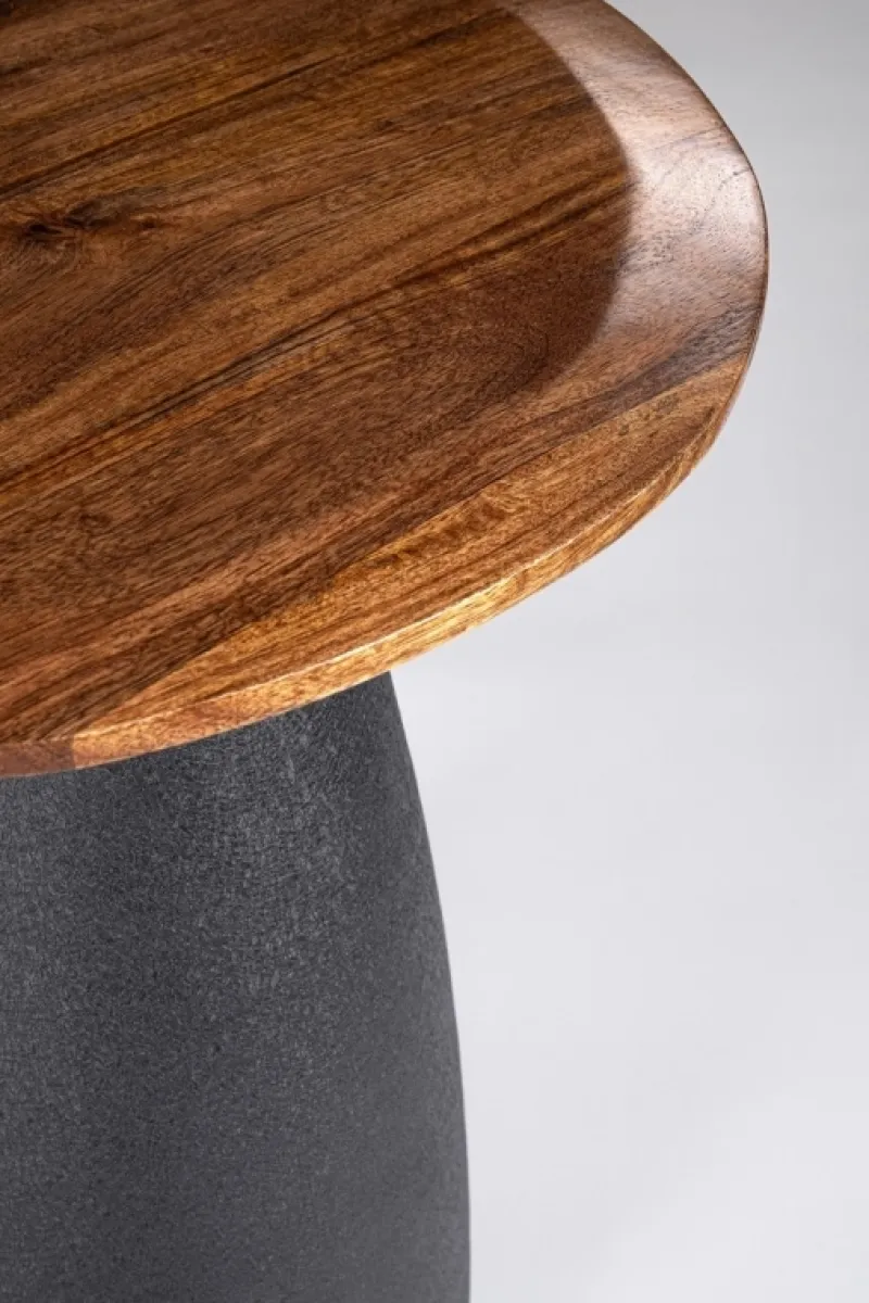 Outlet Bizzotto TAVOLINO STANLEY TOP NATURAL 50