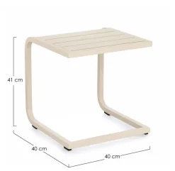 New Bizzotto TAVOLINO TAYLOR 40X40 WHISPER