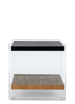 Best Bizzotto TAVOLINO 50X50 NERO - LINE WOOD