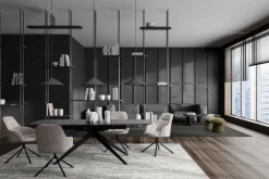 Outlet Bizzotto TAVOLO ALL. ANJA 180-240X90