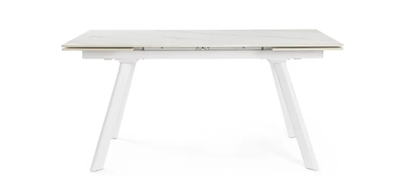 New Bizzotto TAVOLO ALL. JARKKO 160-240X90 BIANCO
