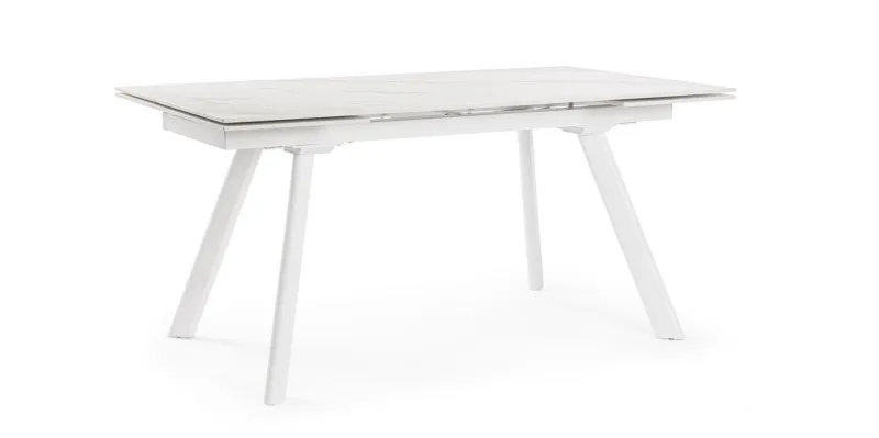 New Bizzotto TAVOLO ALL. JARKKO 160-240X90 BIANCO