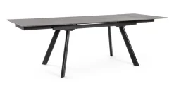Hot Bizzotto TAVOLO ALL. JARKKO 160-240X90 NERO