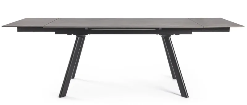 Hot Bizzotto TAVOLO ALL. JARKKO 160-240X90 NERO
