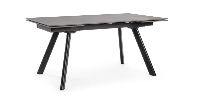 Hot Bizzotto TAVOLO ALL. JARKKO 160-240X90 NERO