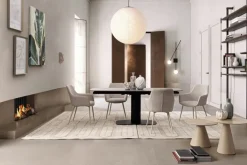 Best Bizzotto TAVOLO ALL. JEREMIAS 140-200X80 NERO