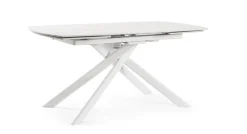 Sale Bizzotto TAVOLO ALL. JOAKIM 160-240X90 BIANCO