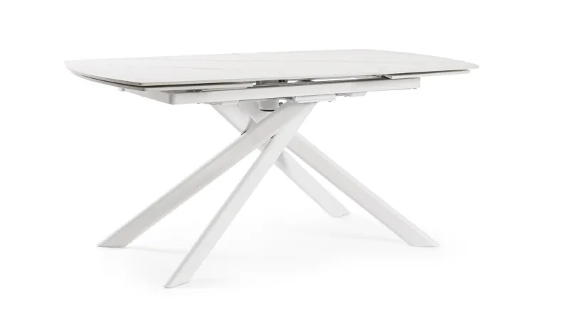 Sale Bizzotto TAVOLO ALL. JOAKIM 160-240X90 BIANCO