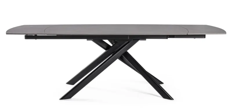 Hot Bizzotto TAVOLO ALL. JOAKIM 160-240X90 NERO