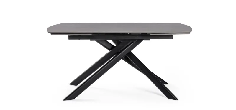 Hot Bizzotto TAVOLO ALL. JOAKIM 160-240X90 NERO