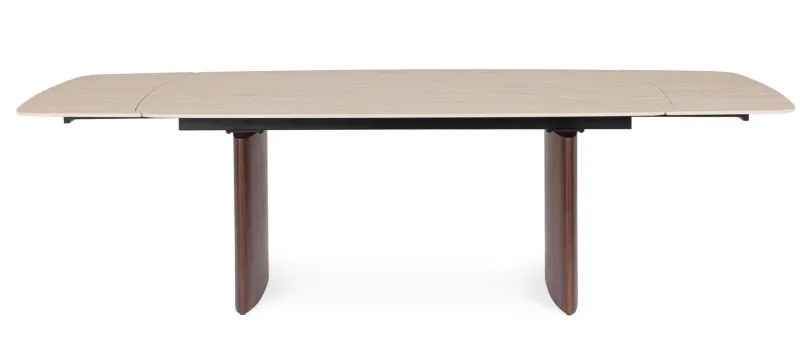 Best Bizzotto TAVOLO ALL. MAILIS 180/260X90 NOCE/TRAV.