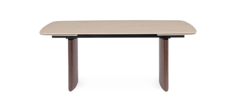 Best Bizzotto TAVOLO ALL. MAILIS 180/260X90 NOCE/TRAV.