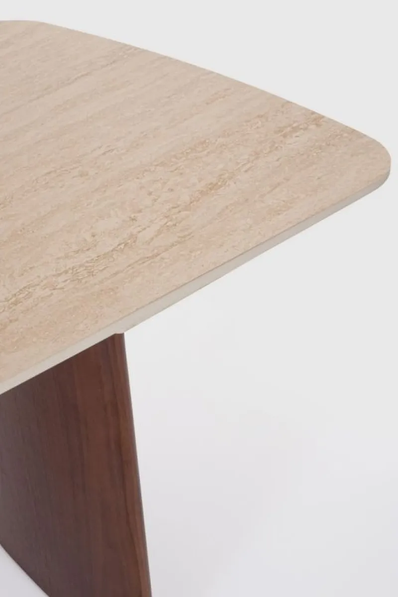 Best Bizzotto TAVOLO ALL. MAILIS 180/260X90 NOCE/TRAV.