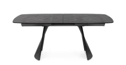 Bizzotto TAVOLO ALL OLIVER VETRO 180-220X90