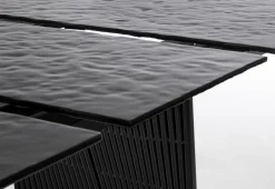 Bizzotto TAVOLO ALL OLIVER VETRO 180-220X90