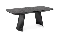 Bizzotto TAVOLO ALL OLIVER VETRO 180-220X90