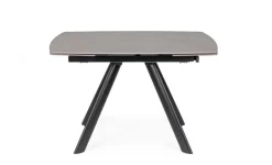 Best Bizzotto TAVOLO ALL. RAILI 119.5/180X85 NERO/GRIG