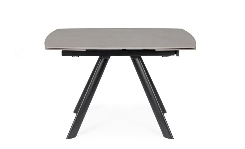 Best Bizzotto TAVOLO ALL. RAILI 119.5/180X85 NERO/GRIG