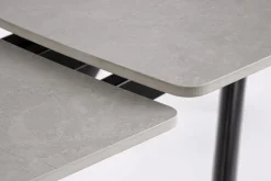 Best Bizzotto TAVOLO ALL. RAILI 119.5/180X85 NERO/GRIG