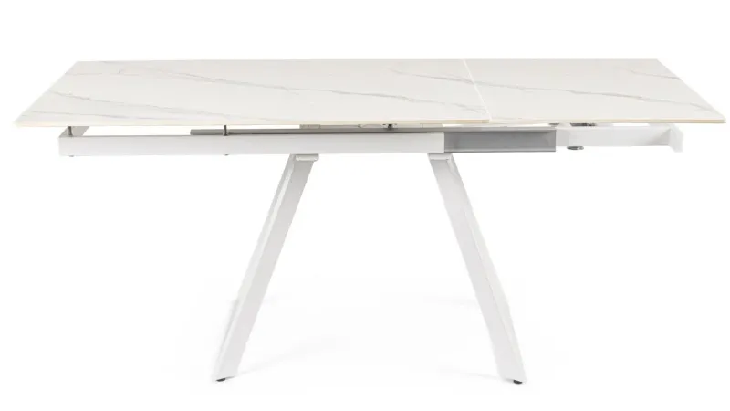 New Bizzotto TAVOLO ALL. REETA 120/180X90 BIANCO/BIAN