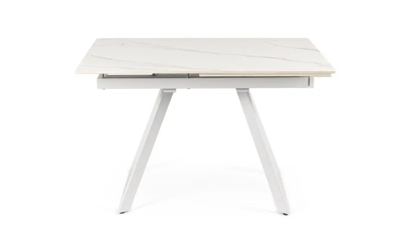 New Bizzotto TAVOLO ALL. REETA 120/180X90 BIANCO/BIAN