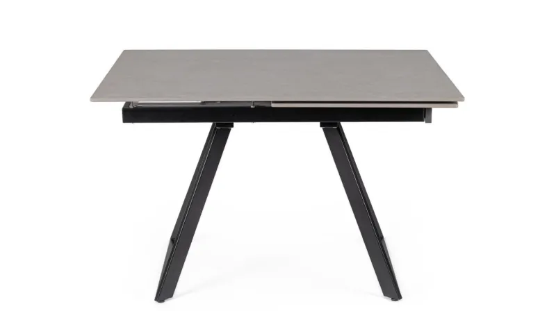 Sale Bizzotto TAVOLO ALL. REETA 120/180X90 NERO/GRIGIO