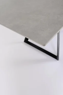 Sale Bizzotto TAVOLO ALL. REETA 120/180X90 NERO/GRIGIO