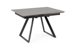 Sale Bizzotto TAVOLO ALL. REETA 120/180X90 NERO/GRIGIO