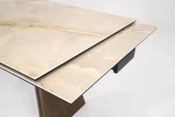 Outlet Bizzotto TAVOLO ALL.MAIKKI 200/300X100 NOCE/ONICE