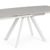 Sale Bizzotto TAVOLO ALL.RAILI 119.5/180X85 BIANC/GR C