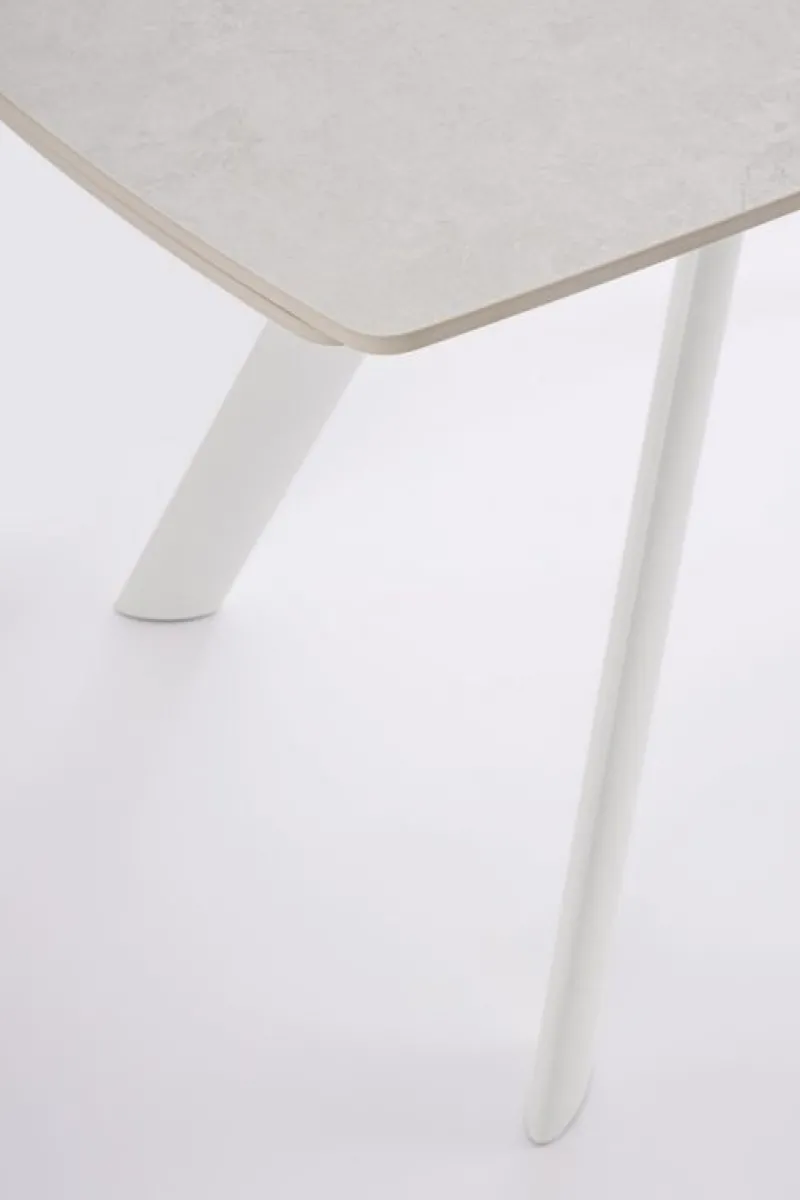 Sale Bizzotto TAVOLO ALL.RAILI 119.5/180X85 BIANC/GR C