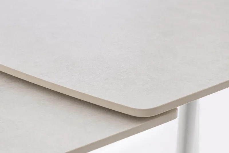 Sale Bizzotto TAVOLO ALL.RAILI 119.5/180X85 BIANC/GR C