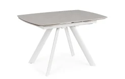 Sale Bizzotto TAVOLO ALL.RAILI 119.5/180X85 BIANC/GR C