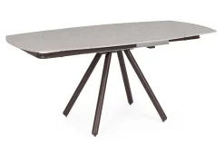 New Bizzotto TAVOLO ALL.RAITA 119/178X89 RUST/GRIG.C