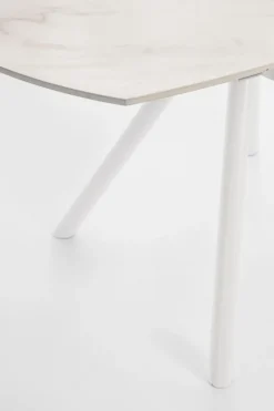 Discount Bizzotto TAVOLO ALL.RAUNI D87/135 BIANCO/BIANCO