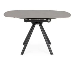 Online Bizzotto TAVOLO ALL.RAUNI D87/135 NERO/GRIGIO
