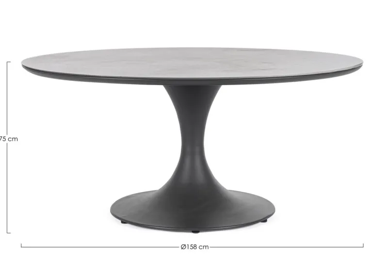 Discount Bizzotto TAVOLO ARNOLD D158 ANTR JX55