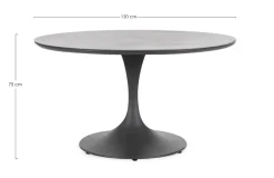 Hot Bizzotto TAVOLO ARNOLD D120 ANTR JX55