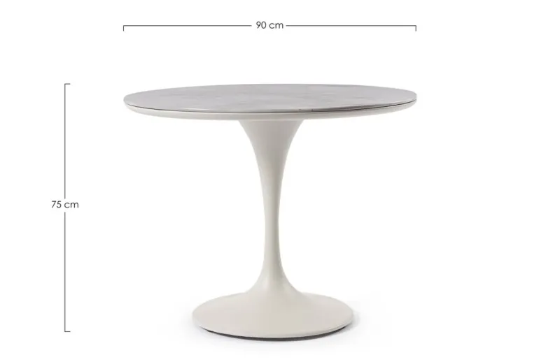 Best Bizzotto TAVOLO ARNOLD D90 PELICAN