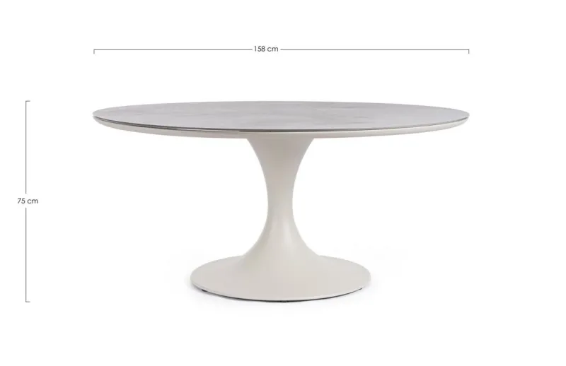 Sale Bizzotto TAVOLO ARNOLD D158 PELICAN