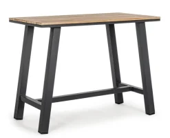 Clearance Bizzotto TAVOLO BAR IN ALLUMINIO ANTRACITE YK13 - SKIPPER